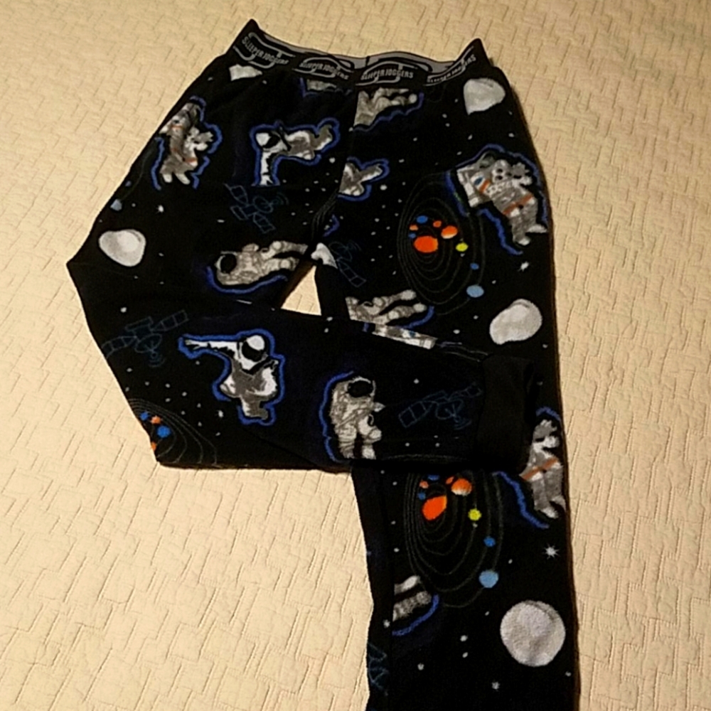 Boys fleece pajama pants.